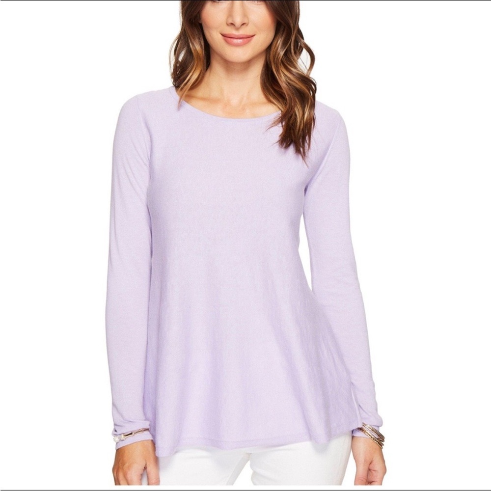 Women's Lilly Pulitzer Ingle Sweater in Lilac Verbena Size Small